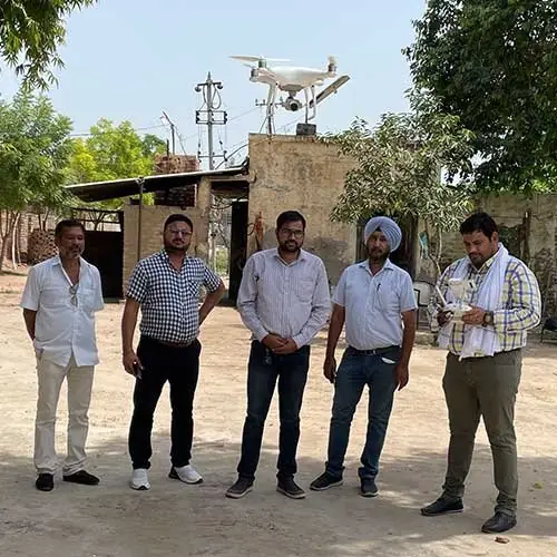 BTPL team during drone survey operations
