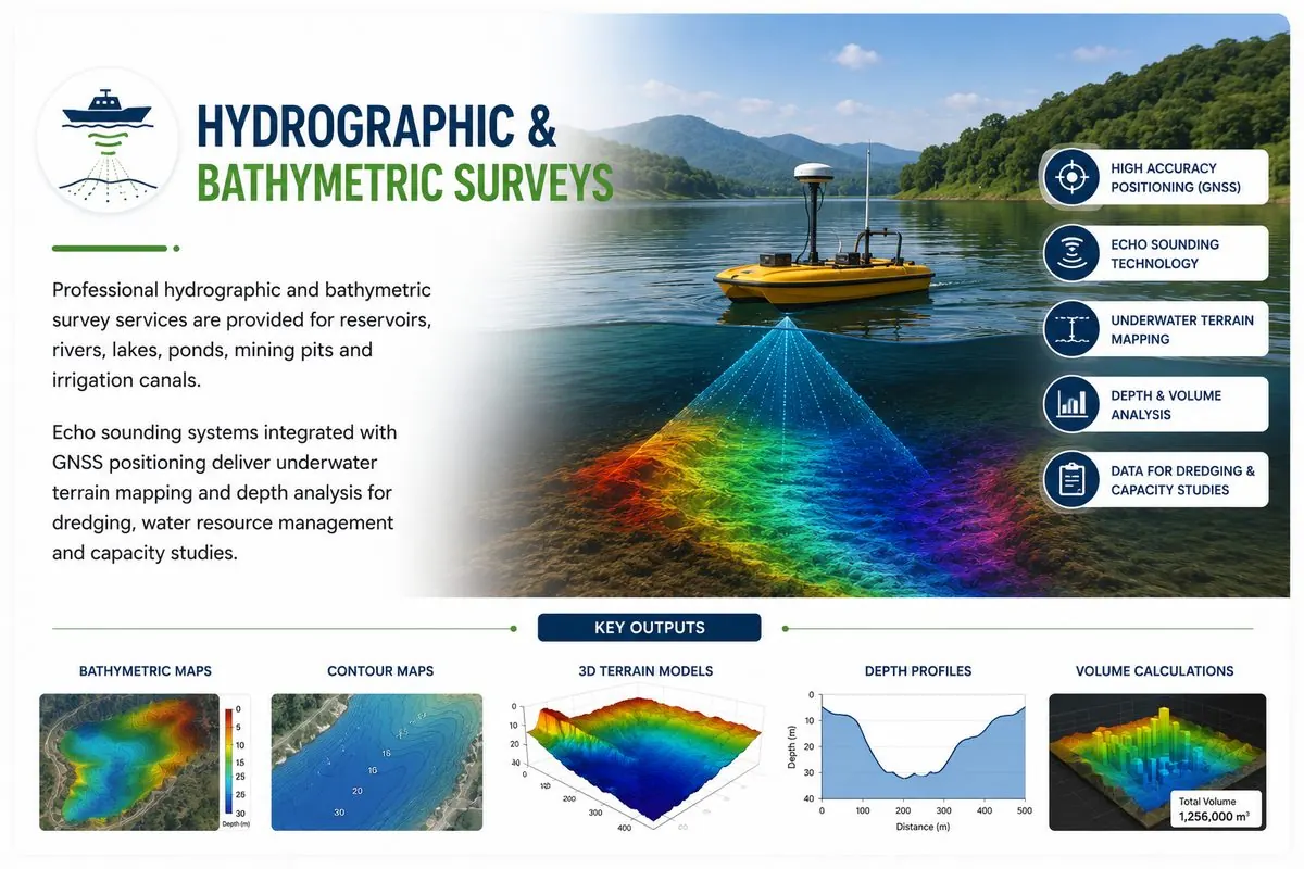 Hydrographic / Bathymetric Survey — BTPL capability overview
